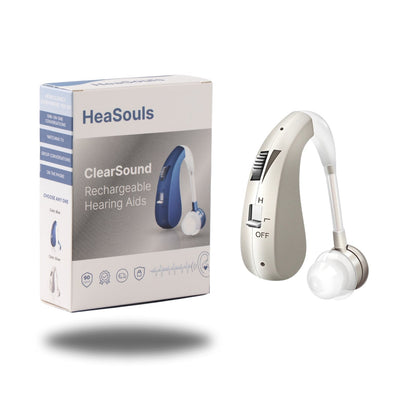 HeaSouls™️ ClearSound Rechargeable Hearing Aids (Pair Of 2)